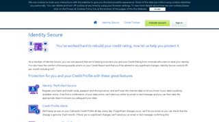 Identity Secure - Credit Tracker