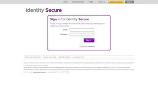 Sign in to your Identity Secure account - IdentitySecure