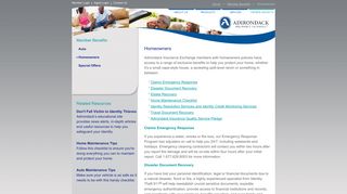 Homeowners | Adirondack Insurance Exchange