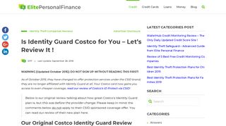 Is Identity Guard Costco for You - Let's Review It !