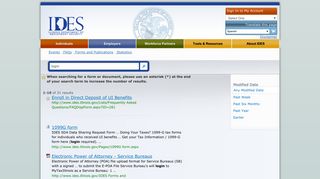 Search Results : login - IDES - Illinois.gov