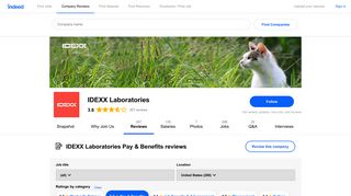 Working at IDEXX Laboratories: 108 Reviews about Pay & Benefits ...