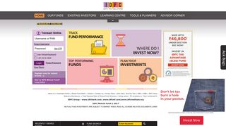 Mutual Fund, Mutual Funds Online, Mutual Fund Investments – IDFC MF