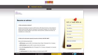 Mutual Fund Advisor - Become an Advisor with IDFC Mutual Funds