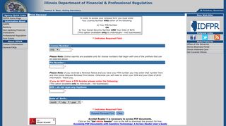 Print Renewal - Illinois Department of Financial and Professional ...