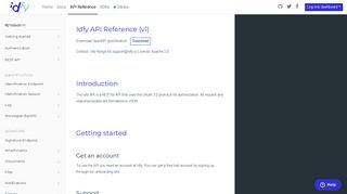 API Reference - Idfy Developer Portal