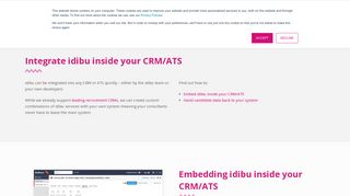 How to integrate idibu inside your CRM/ATS - job posting, applicant ...