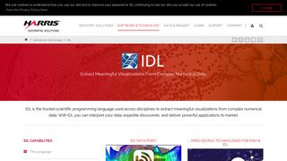 IDL Software - The Trusted Scientific Programming Language | Harris ...