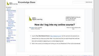 How do I log into Blackboard? - Knowledge Base - Google Sites