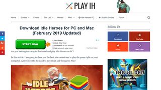 Download Idle Heroes for PC and Mac (January 2019 Updated)