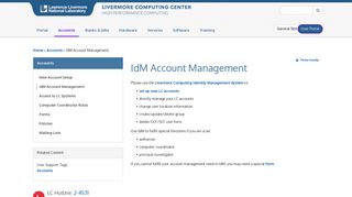 IdM Account Management | High Performance Computing