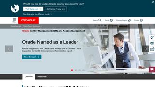 Identity Management (IdM) | Oracle Australia
