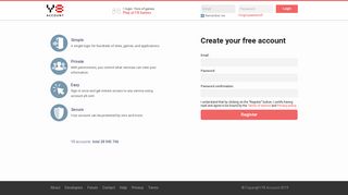 Y8 Account - anonymous and secure login system