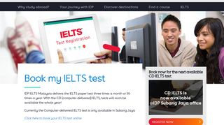 Online Test Registration For Malaysia Student | IDP Malaysia