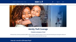 Identity Theft Coverage through IDProtect Plus | RBFCU