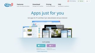 Download Get apps for PC and Mac - IDriveSync