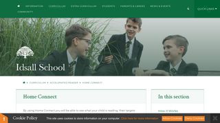 Idsall School - Home Connect