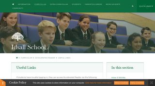 Idsall School - Useful Links
