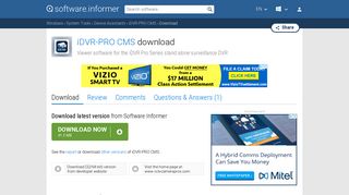 Download iDVR-PRO CMS by CCTV Camera Pros, LLC.