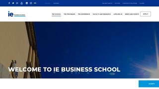 The School | IE Business School - IE.edu