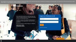 Login | welcome to IE