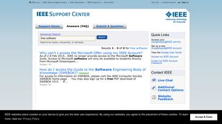 free software - IEEE Support Center