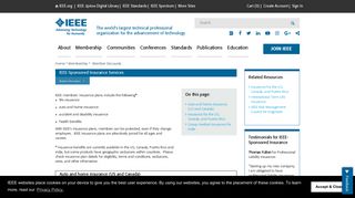IEEE - IEEE-Sponsored Insurance Services