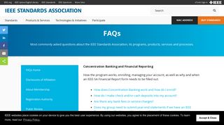 IEEE-SA - Concentration Banking and Financial Reporting
