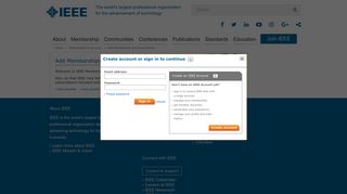 IEEE - Membership Application