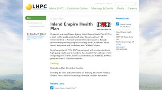 Inland Empire Health Plan - Local Health Plans of California