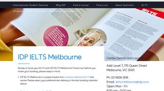 Book Your IELTS Test in Melbourne | IDP Australia