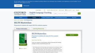 IELTS Masterclass | United States | Oxford University Press