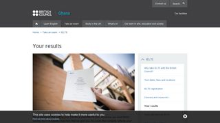 Your results - British Council | Ghana