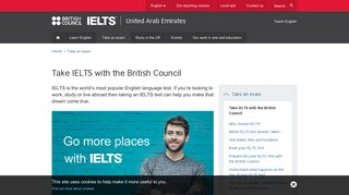 Take IELTS with the British Council | British Council United Arab ...