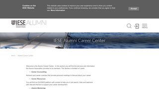 Alumni Career Center - IESE Alumni