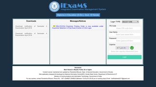 iExaMS - An Exam Portal - Pareeksha Bhavan