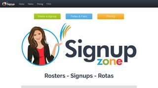 Signup Zone