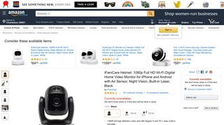 Amazon.com: iFamCare Helmet: 1080p Full HD Wi-Fi Digital Home ...