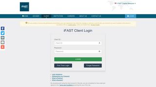 Client Login - iFAST Capital | Wealth management solutions for the ...