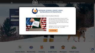 Interior Federal Credit Union: Home