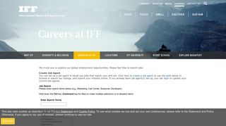 Careers at IFF – International Flavors & Fragrances