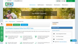 Two Wheeler Insurance Online: Buy/Renew Bike ... - Iffco Tokio