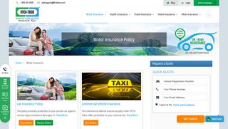 Motor Insurance: Buy Online Vehicle Insurance | Renew ... - Iffco Tokio