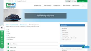 Marine Cargo Insurance | IFFCO Tokio General Insurance Company in ...