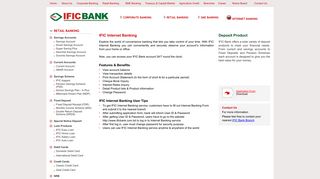 Internet Banking - IFIC Bank Bangladesh Limited