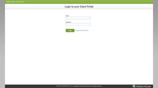 Login to your Client Portal - CCH iFirm