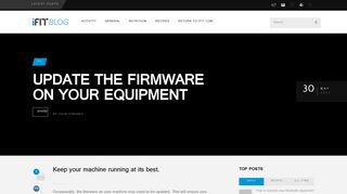Update the Firmware on Your Equipment • iFit Blog