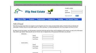 Administration Login - iFlip Real Estate