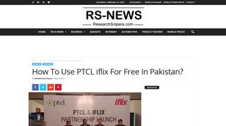 How To Use PTCL iflix For Free In Pakistan? – RS-NEWS