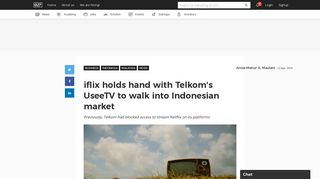 iflix holds hand with Telkom's UseeTV to walk into Indonesian market